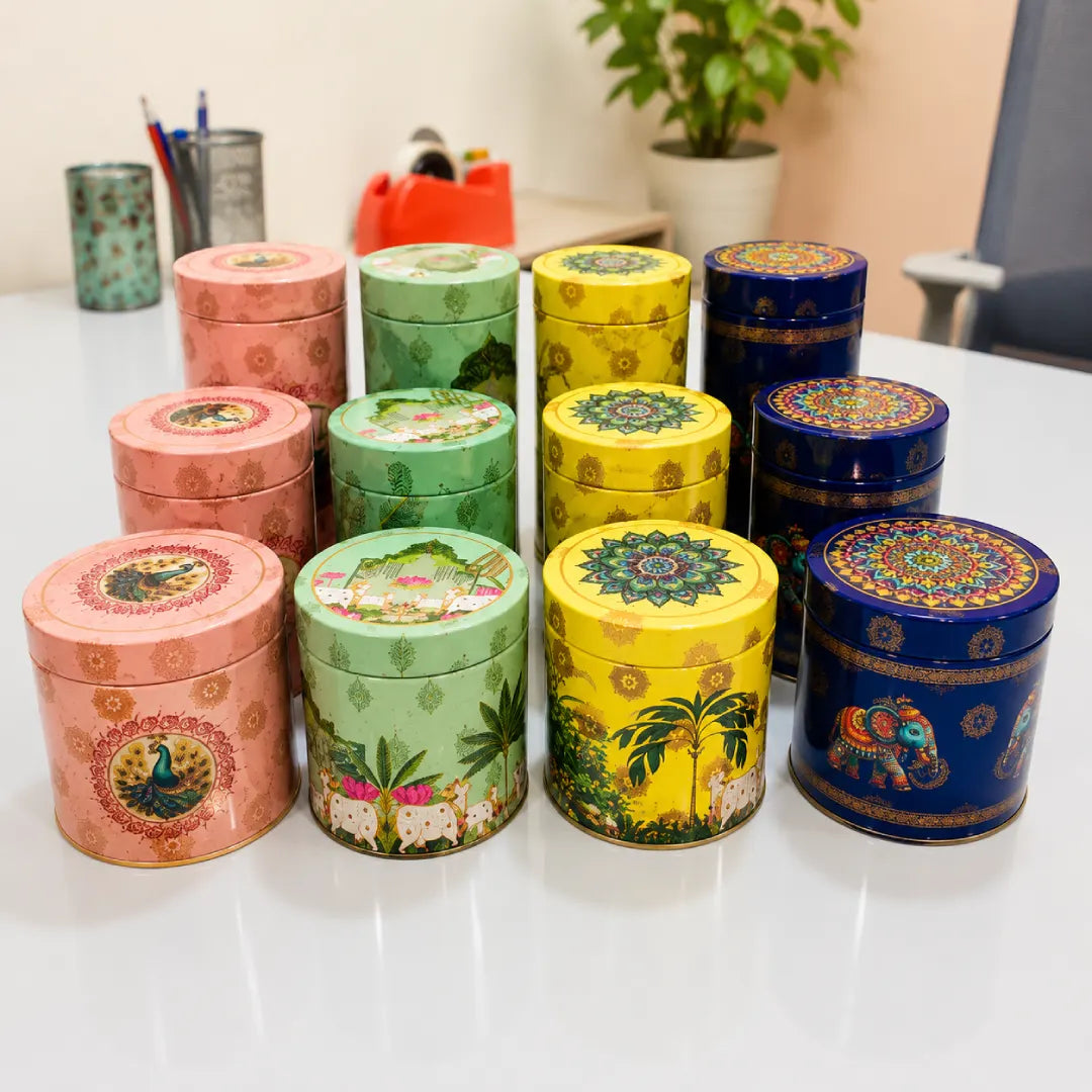 Designer Printed Storage Tin