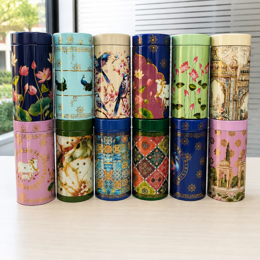 Designer Printed Storage Tin
