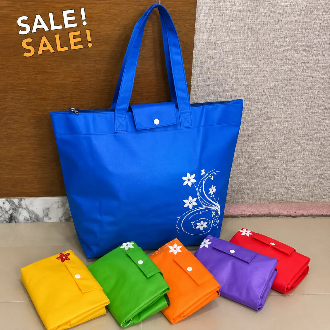 Foldable Shopping Tote Bag