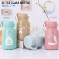 Rabbit Glass Water Bottle 330ml
